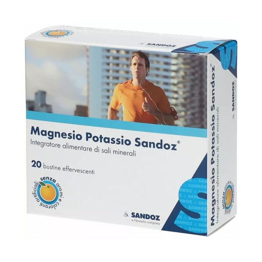 Magnesio e Potassio - 20 Bustine Effervescenti