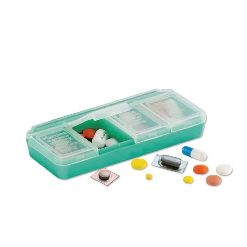 Portapillole Giornaliero di Grande Capacità