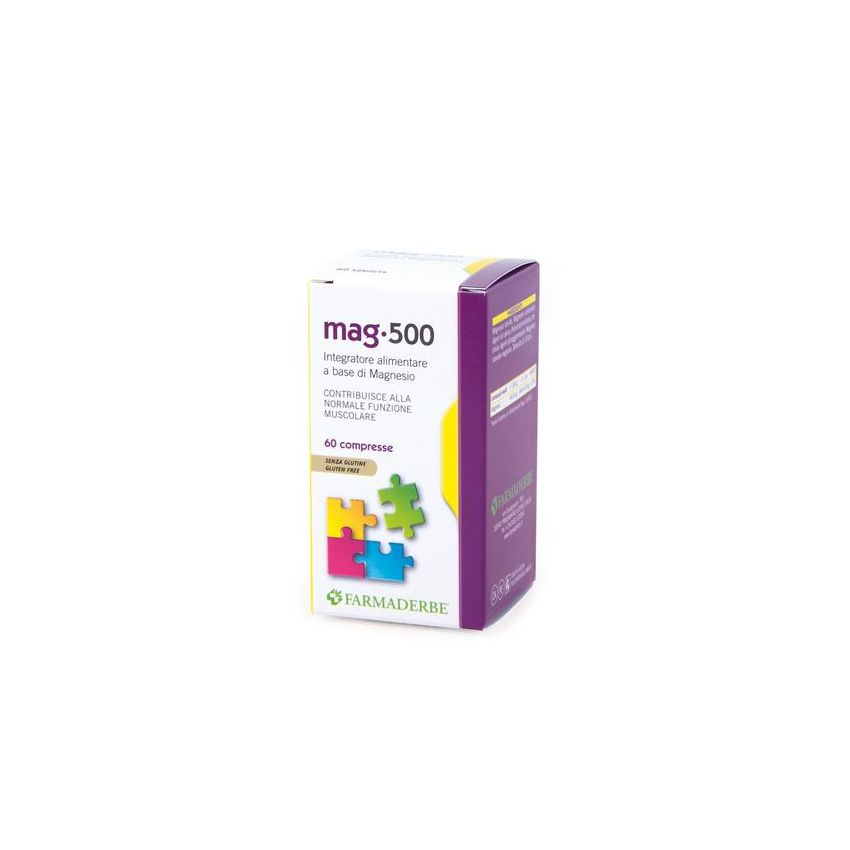 NutraMag 500 - Supplemento di Magnesio - 60 Compresse