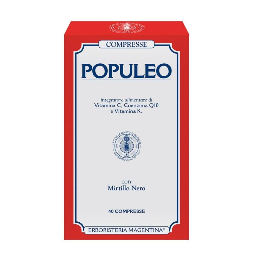 Populeo - Trattamento Emorroidi con 40 Tavolette