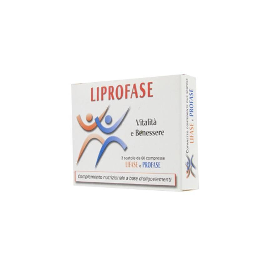 Liprofase - 120 Compresse per il Benessere del Fegato