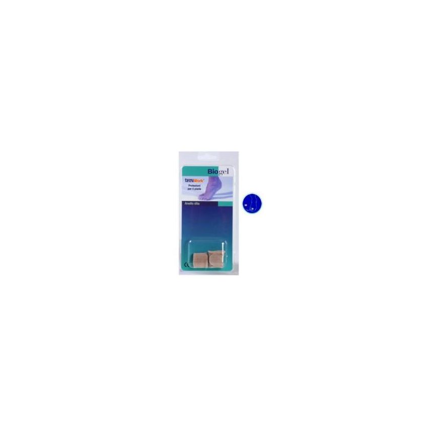 Biogel Anello Protettivo per Dita di Taglia Large - Confezione da 2 Pezzi