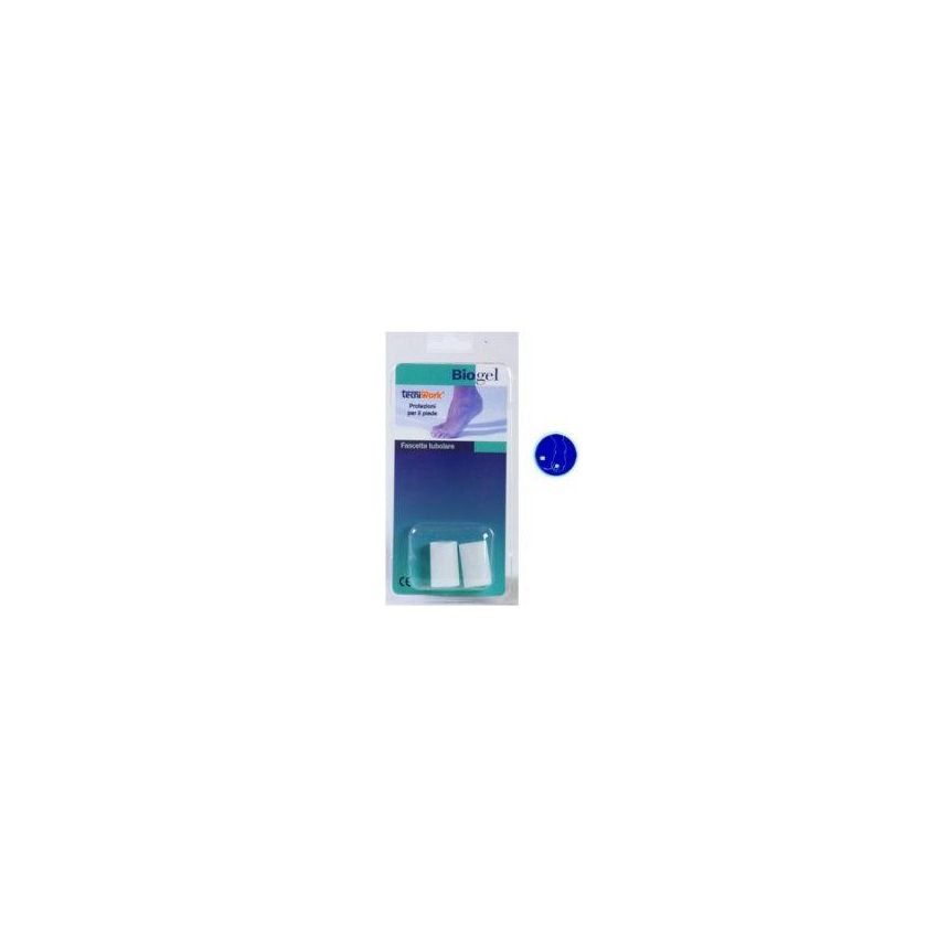 Fascia Tubolare Biogel in Blister da 2 Pezzi, Taglia L