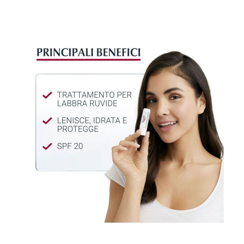 Eucerin Balsamo Stick per Labbra Idratante