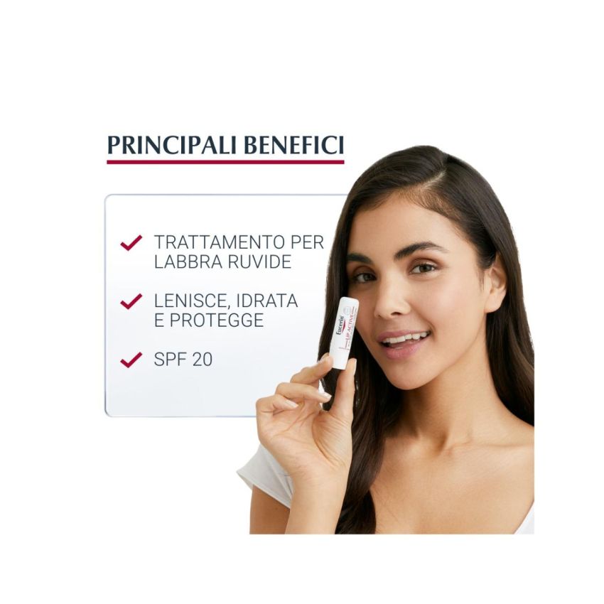Eucerin Balsamo Stick per Labbra Idratante