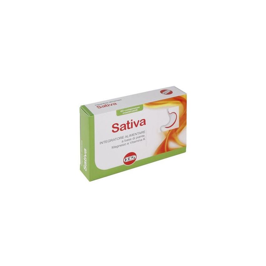Masticabili Sativa - 40 Compresse per il Benessere Naturale