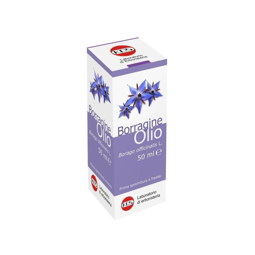 Olio di Borragine Puro al 100% - Flacone da 50ml