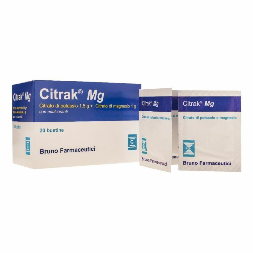 Citrak Mg 20 Bustine - Supplemento di Magnesio