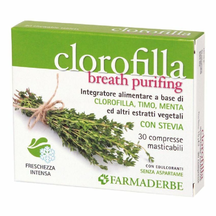 Clorofilla Pura in 30 Compresse Vegane