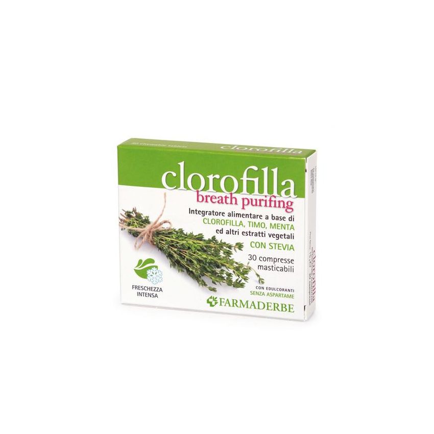 Clorofilla Pura in 30 Compresse Vegane