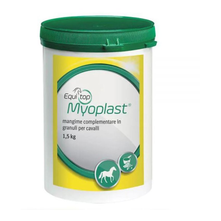 Equitop Myoplast Supplemento Nutrizionale per Cavalli, 1,5 Kg