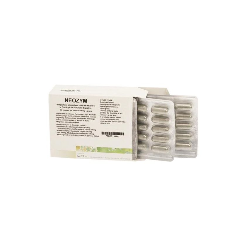 Neozym Advanced Digestive Enzyme Formula - 60 Capsule