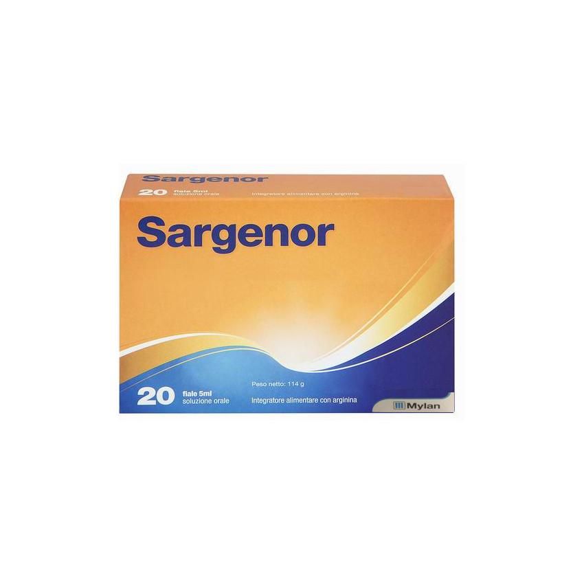 Sargenor Energizzante - Confezione di 20 Fiale da 5ml