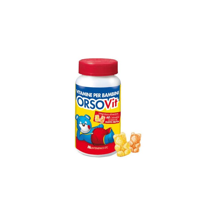 Orsovit Caramelle Gommose Senza Glutine - 60 Pezzi