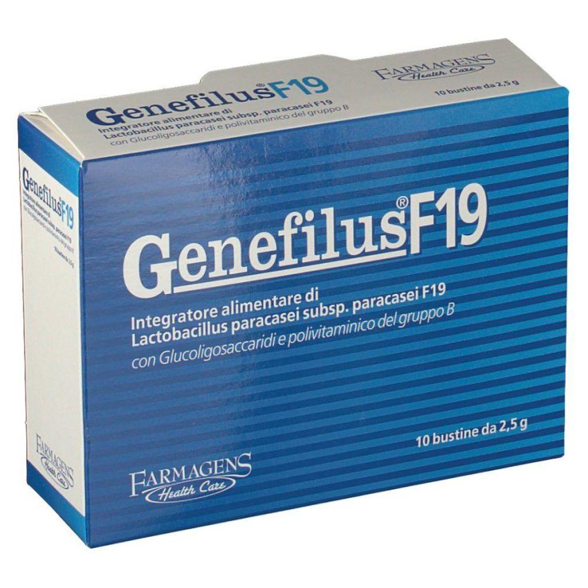 Genefilus F19 Probiotico in Bustine - Confezione da 10