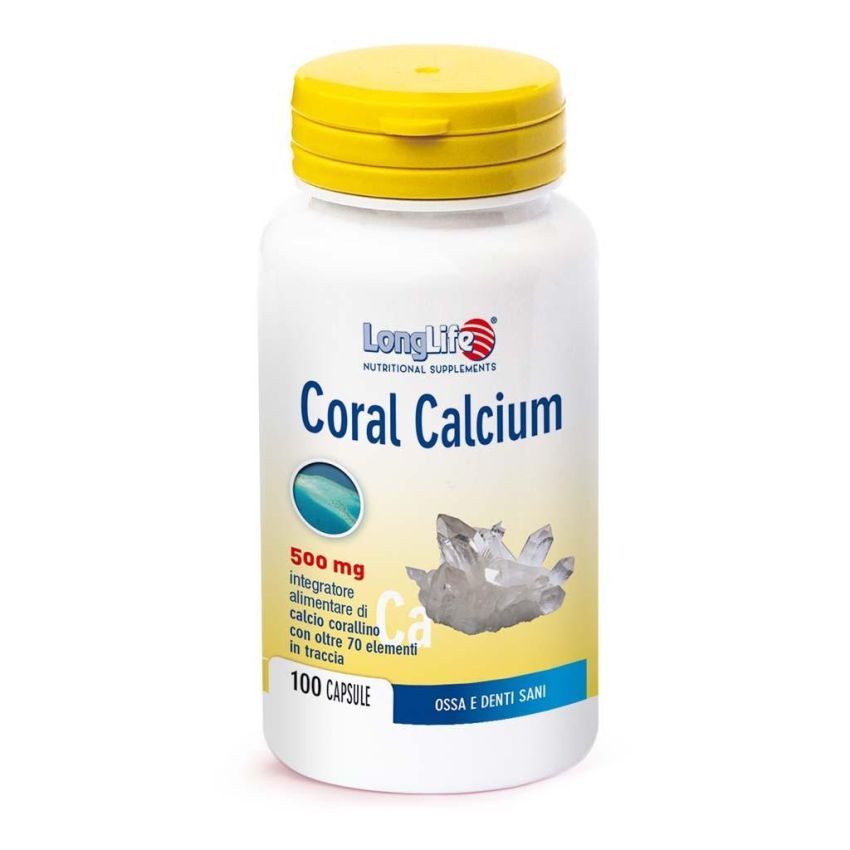 Coral Calcium Supplement for Longevity - 100 Capsule