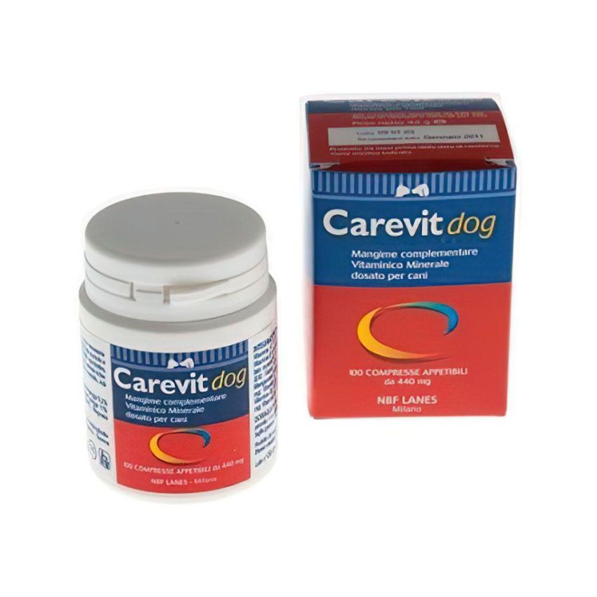 Carevit Dog - Compresse Appetibili per Cani 100 Pezzi