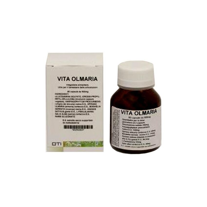 Olmaria Vita Oti - Integratore Alimentare in Capsule, 60 Pezzi