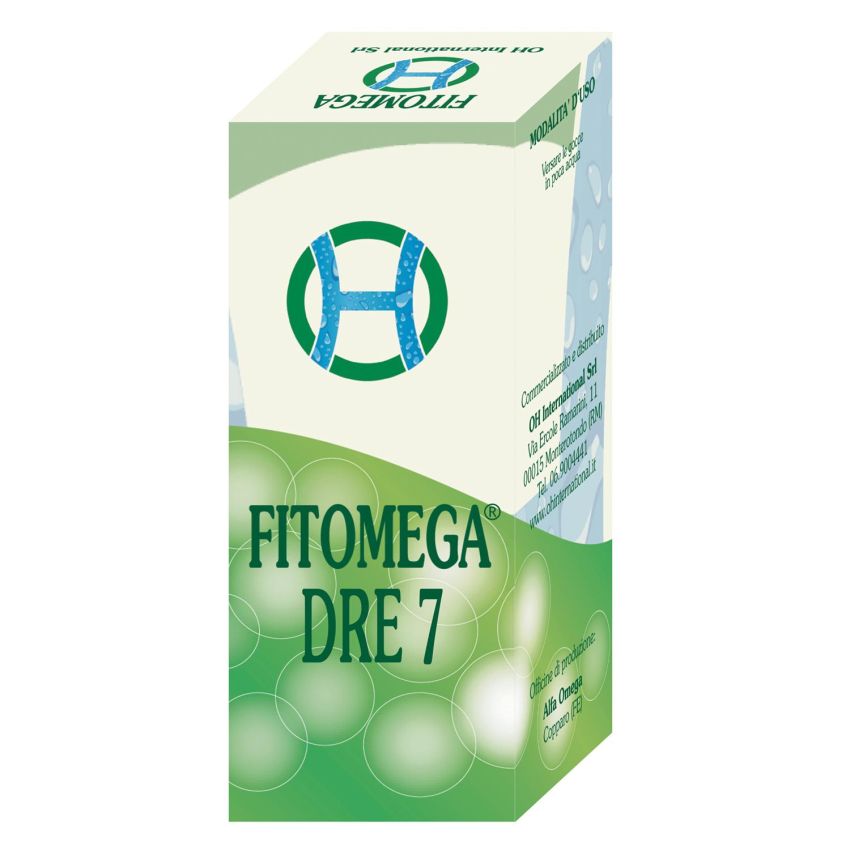 Fitomega Dre 7 Omega 3 Gocce Salutari, 50 ml