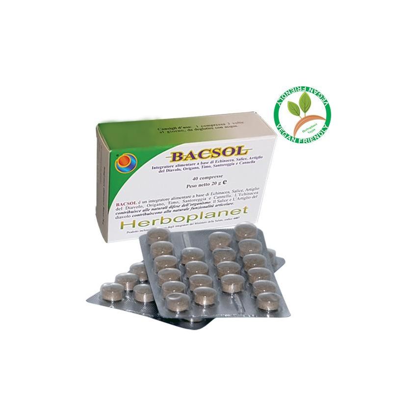 Bacsol Compresse da 40 - Integratore Alimentare