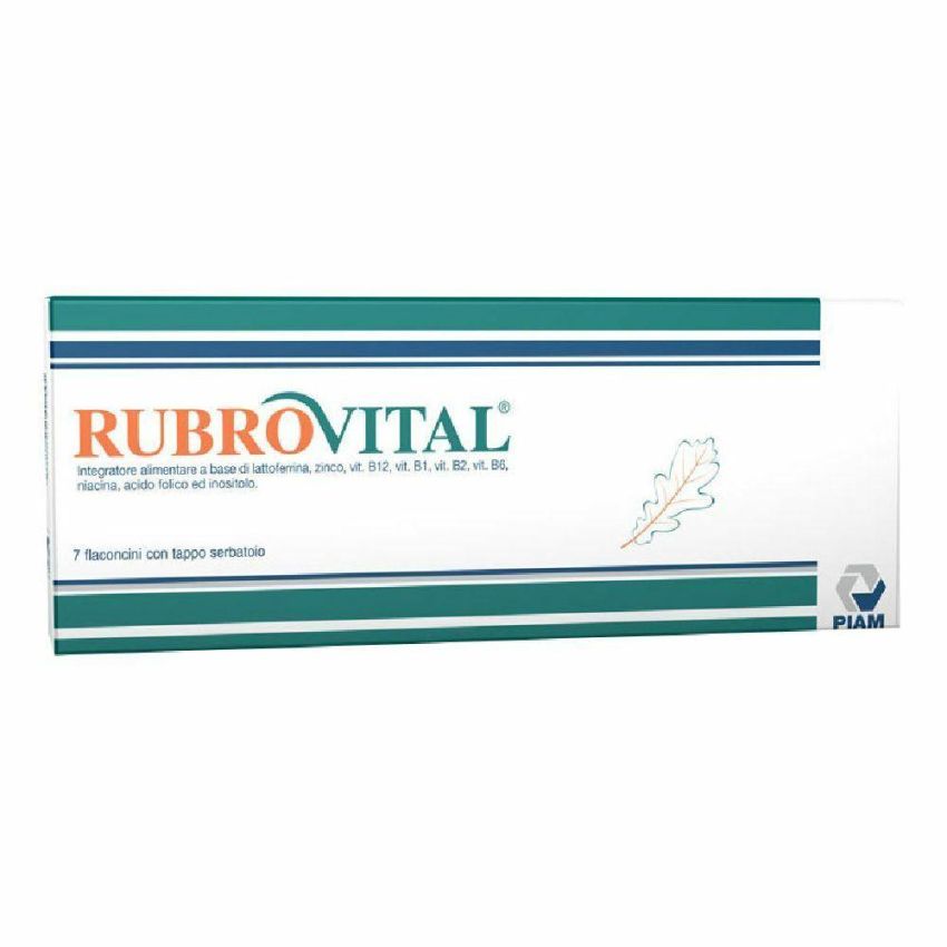 Rubrovital - 7 Flaconcini Energetici