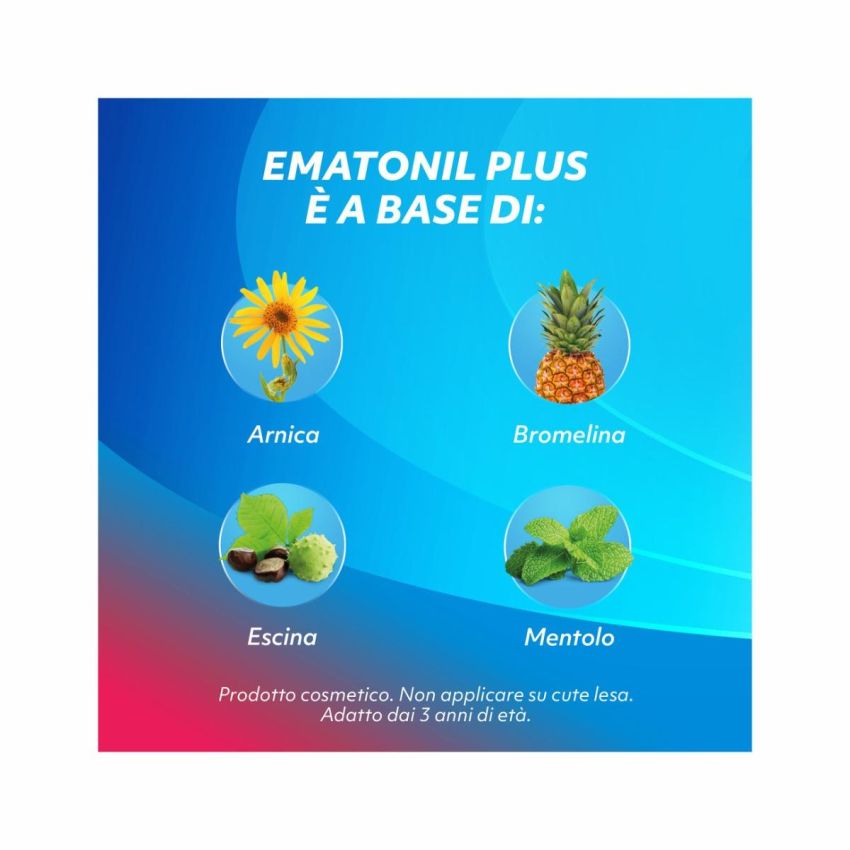 Ematonil Plus Emulgel 50ml per Ematomi e Lividi