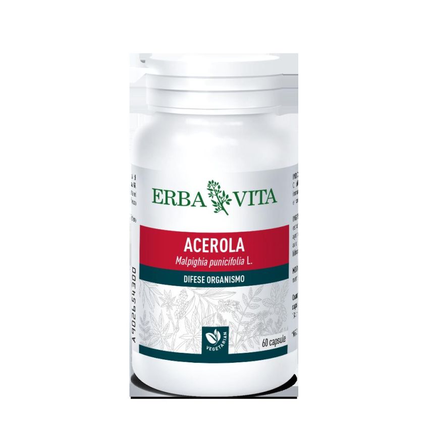 Erba Vita Acerola 550mg - Confezione da 60 Capsule