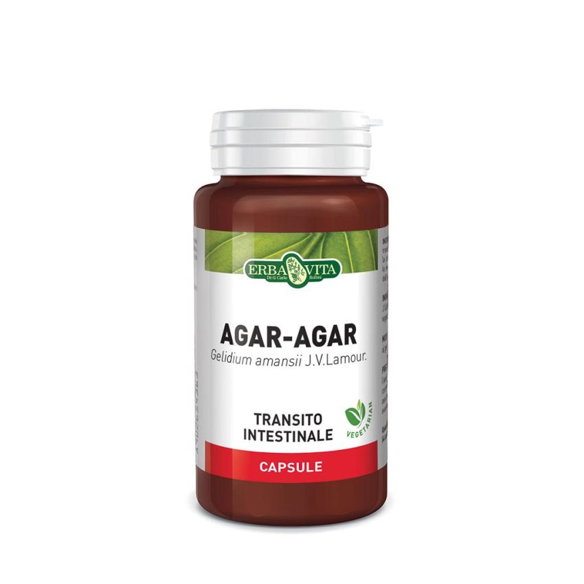 Erba Vita Agar Agar - Supplemento di 500mg, 60 Capsule