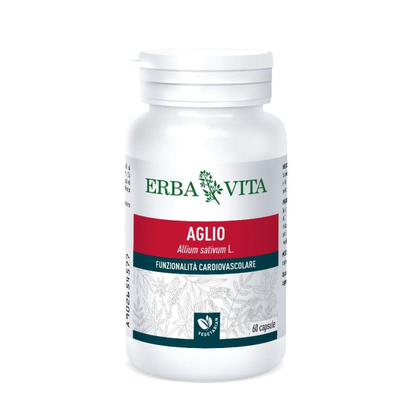 Erba Vita Aglio Puro in Capsule da 450mg - 60 Capsule