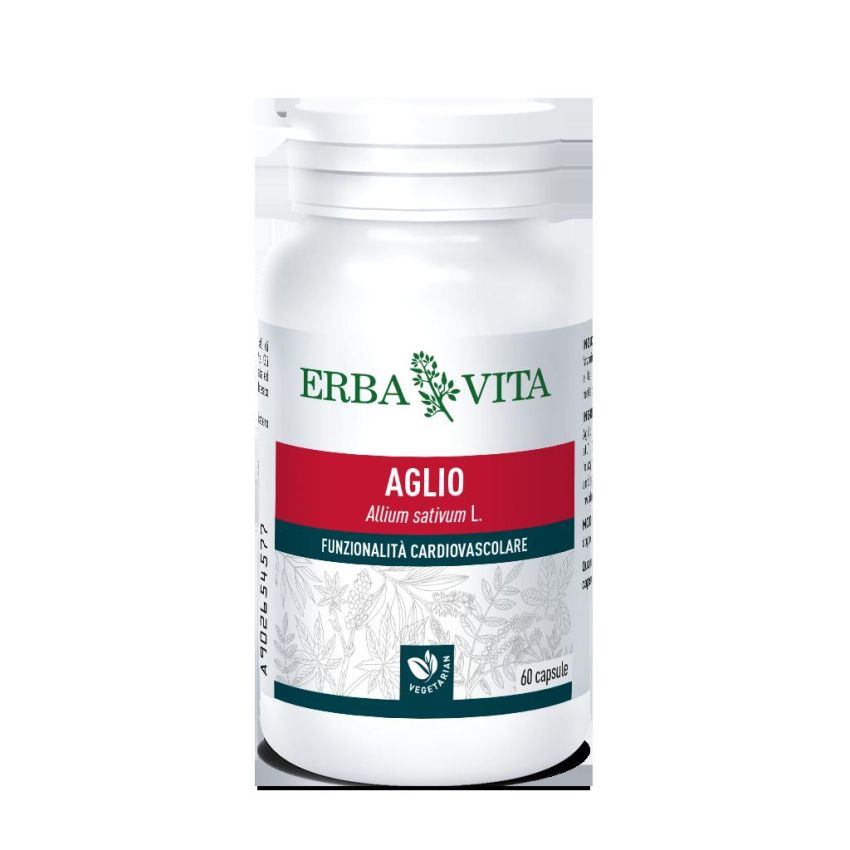 Erba Vita Aglio Puro in Capsule da 450mg - 60 Capsule