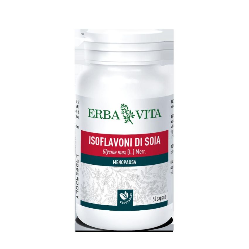 Isoflavoni di Soia - 60 Capsule di Erba Vita
