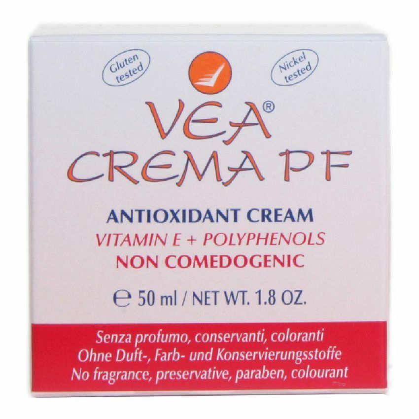 Vea Crema Fortificante con Vitamina E e Polifenoli, 50ml