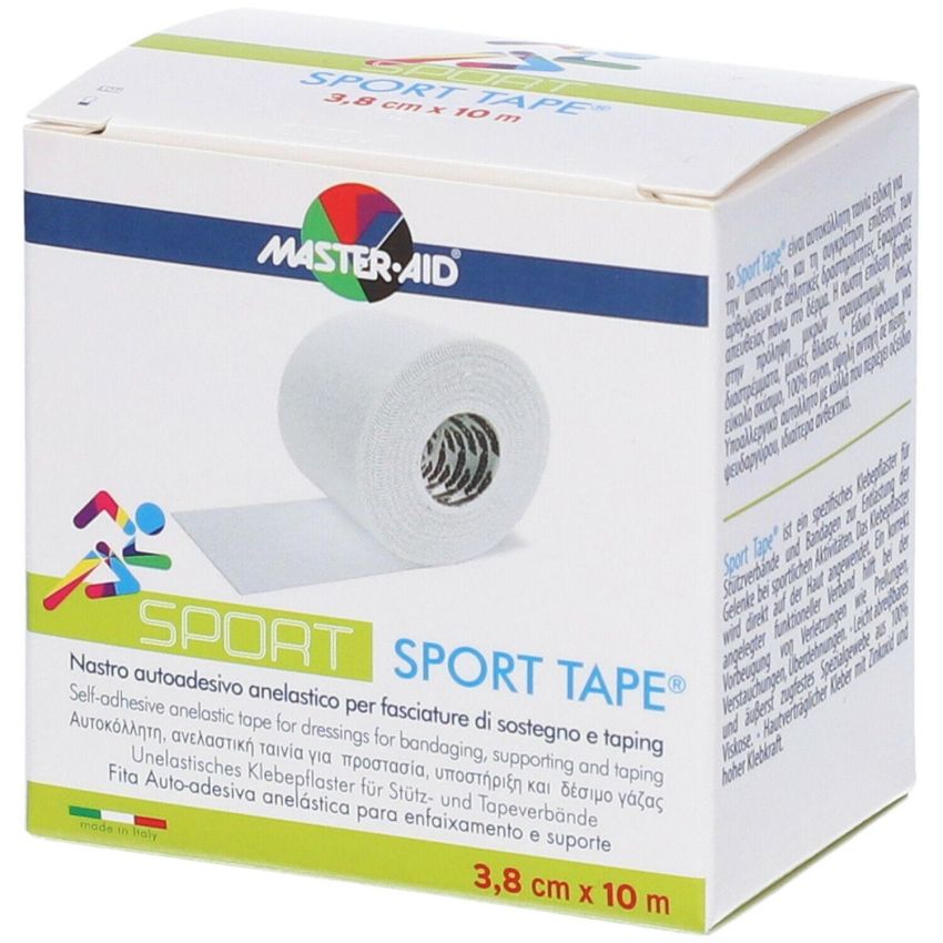 Master-Aid Sport Premium Athletic Tape - 3.8cm x 10m