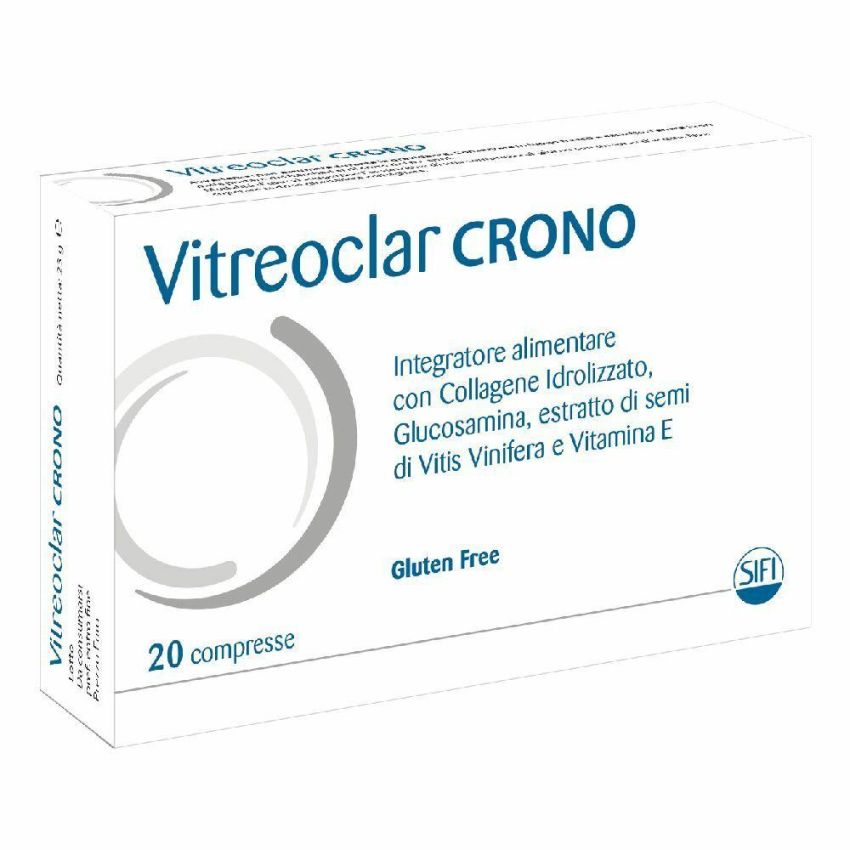 Vitreoclar Crono - Pacchetto da 20 Compresse Salute Oculare