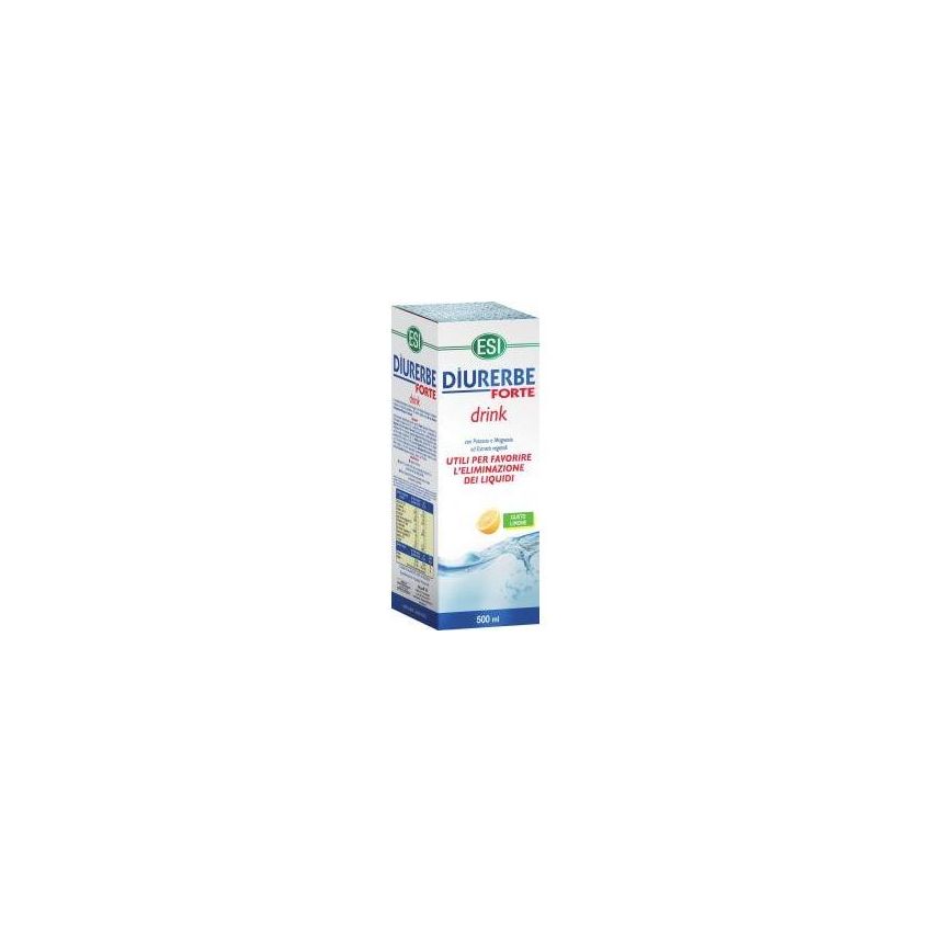 Diurerbe Forte Limone - Bevanda Diuretica Potenziata, 500ml