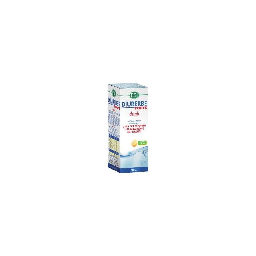 Diurerbe Forte Limone - Bevanda Diuretica Potenziata, 500ml