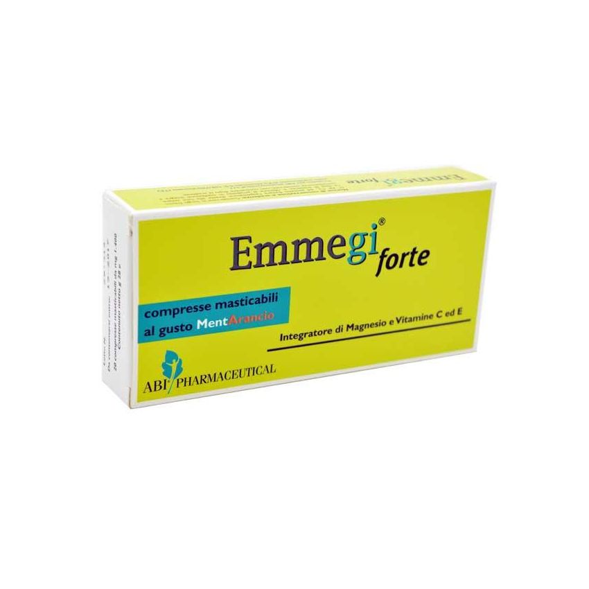 Emmegi Forte: 20 Compresse Masticabili per il Benessere