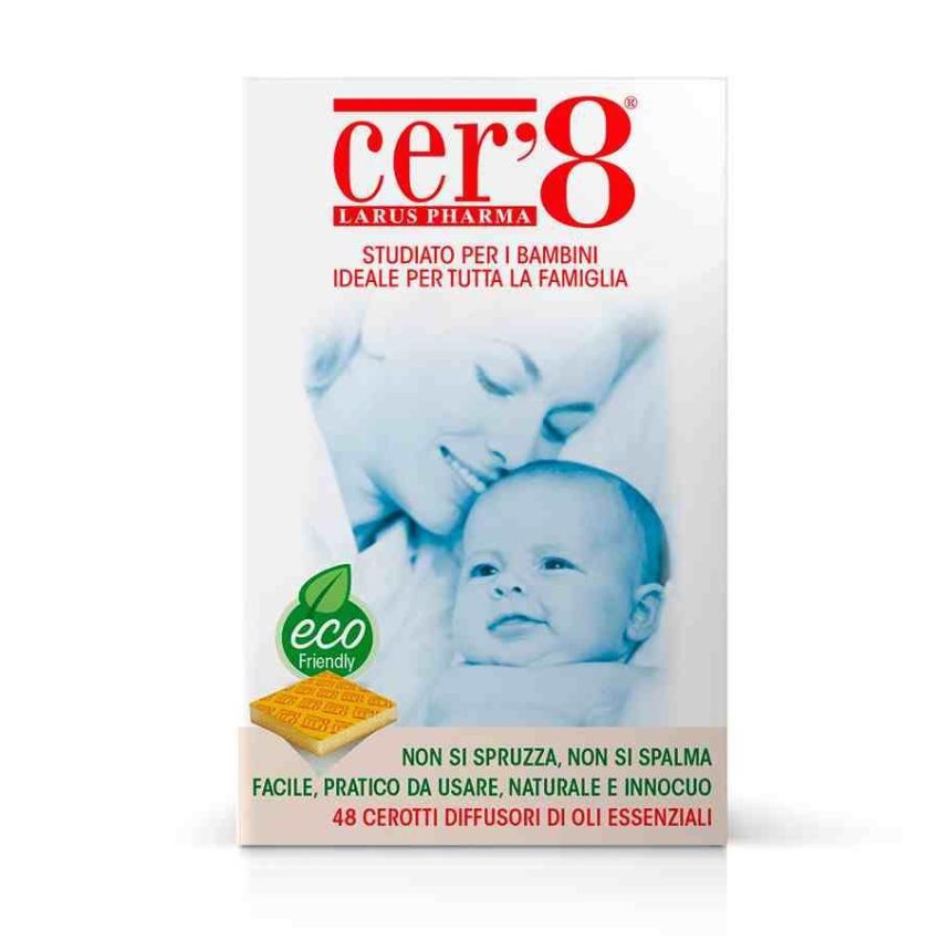 Cer'8 Family Pack di 48 Cerotti Diffusori con Oli Essenziali Naturali
