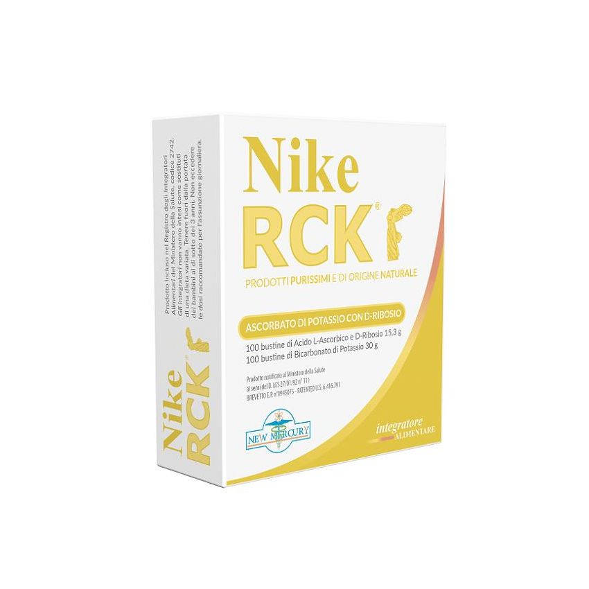 Nike RCK Integratore con Ascorbato di Potassio e Ribosio - 200 Buste