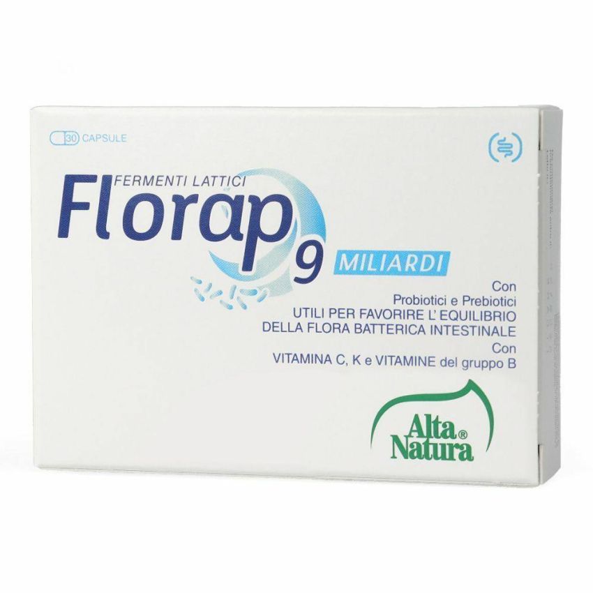 Florap 500mg - 30 Capsule per la Salute dell'Intestino