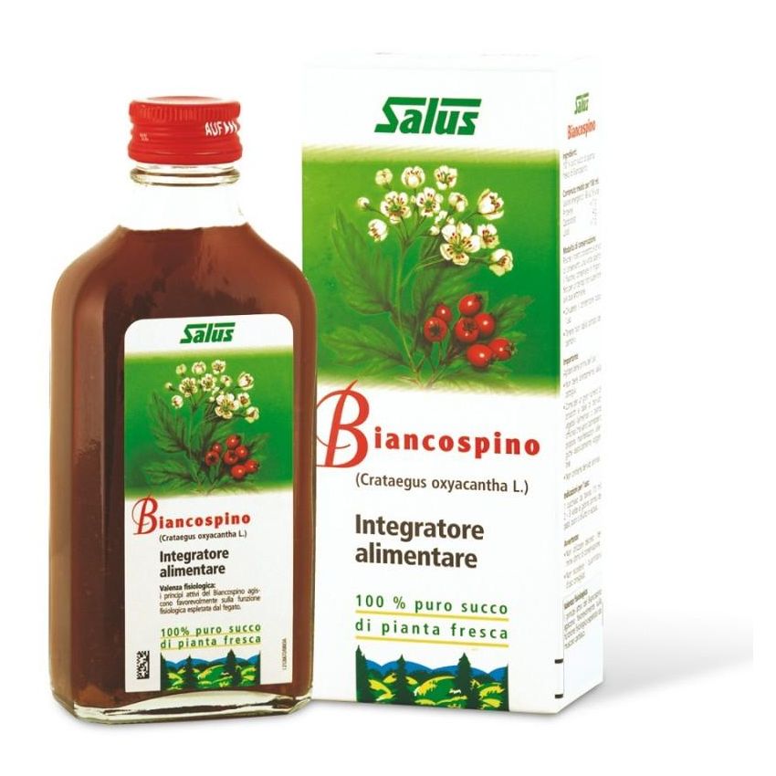 Succo Biologico di Biancospino Puro 200ml