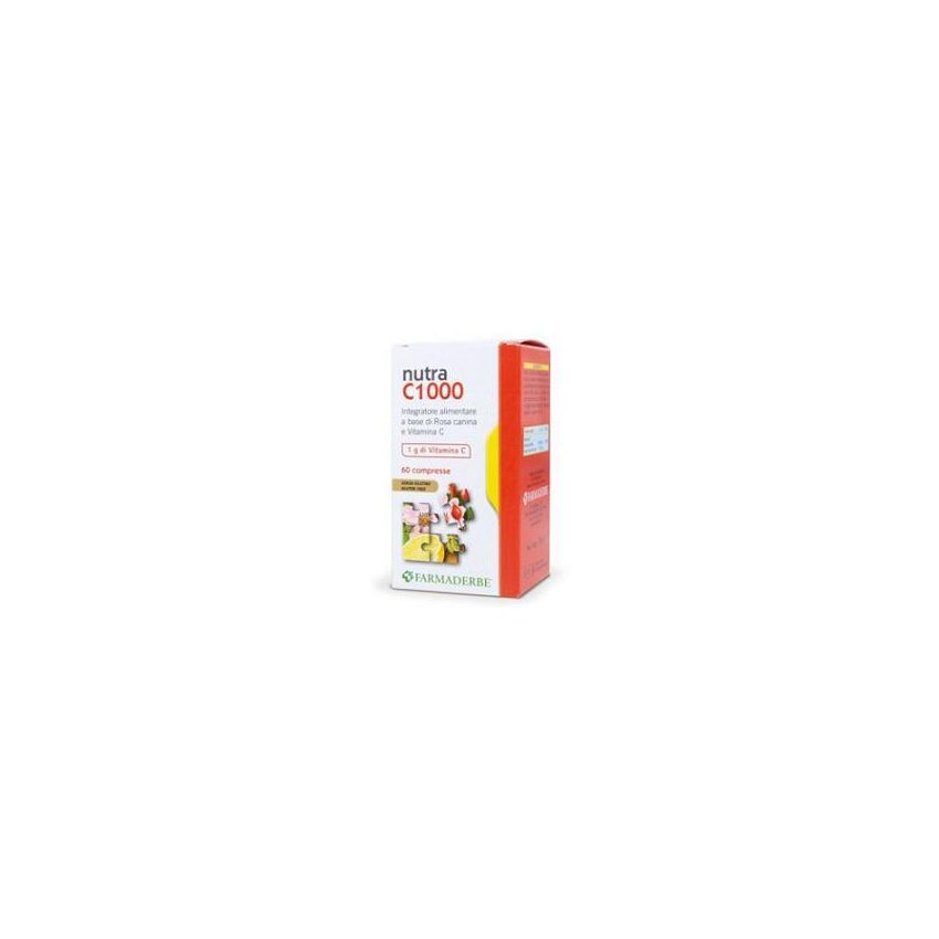 Nutra C - Vitamina C 1000mg - Confezione da 60 Compresse