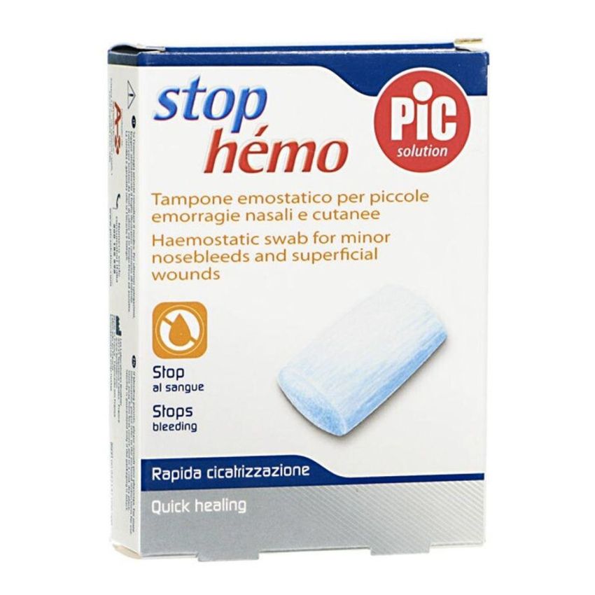 Pic Stop Hemo - Tampone Emostatico - Pacchetto da 5 Buste