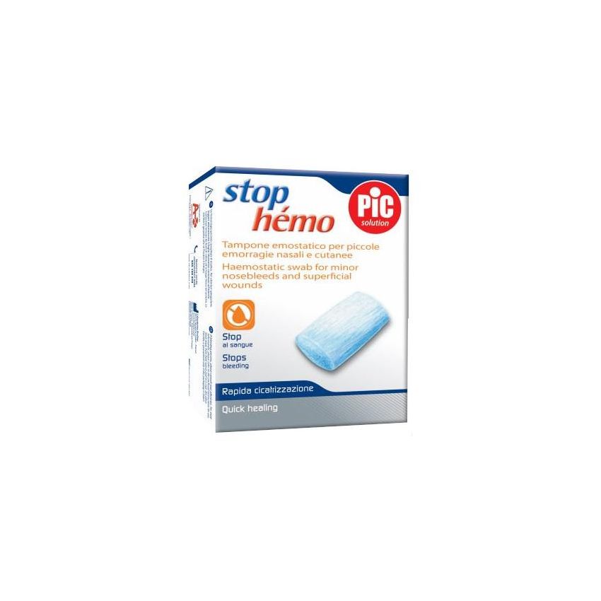 Pic Stop Hemo - Tampone Emostatico - Pacchetto da 5 Buste