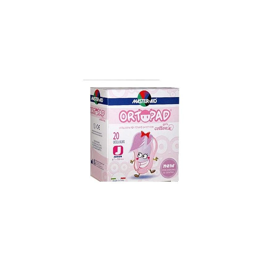 Ortopad Junior Girls Cotone - Confezione da 20 Pezzi