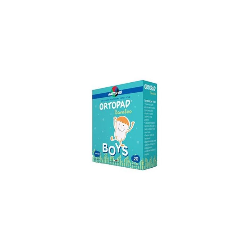 Ortopad Junior Cotton Eye Patches for Boys - Pack of 20