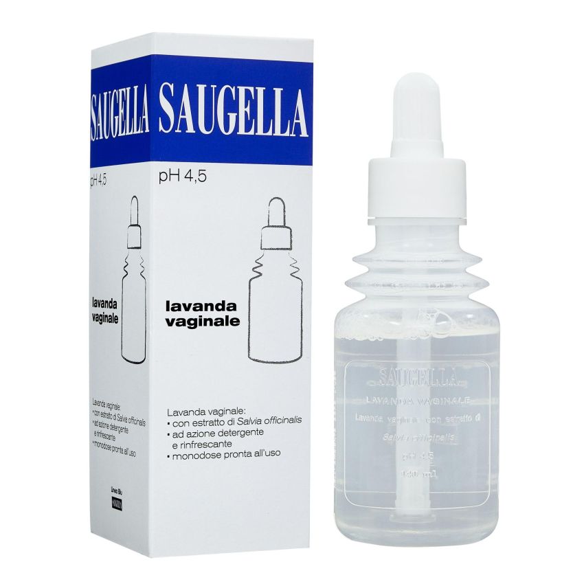 Saugella pH 4.5 Soluzione per Lavanda Vaginale - 140 ml
