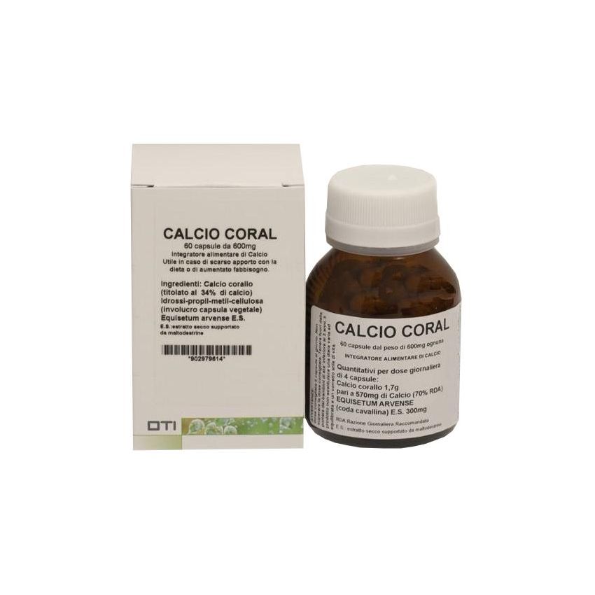 Calcio Coral in Capsule da 60 Pezzi