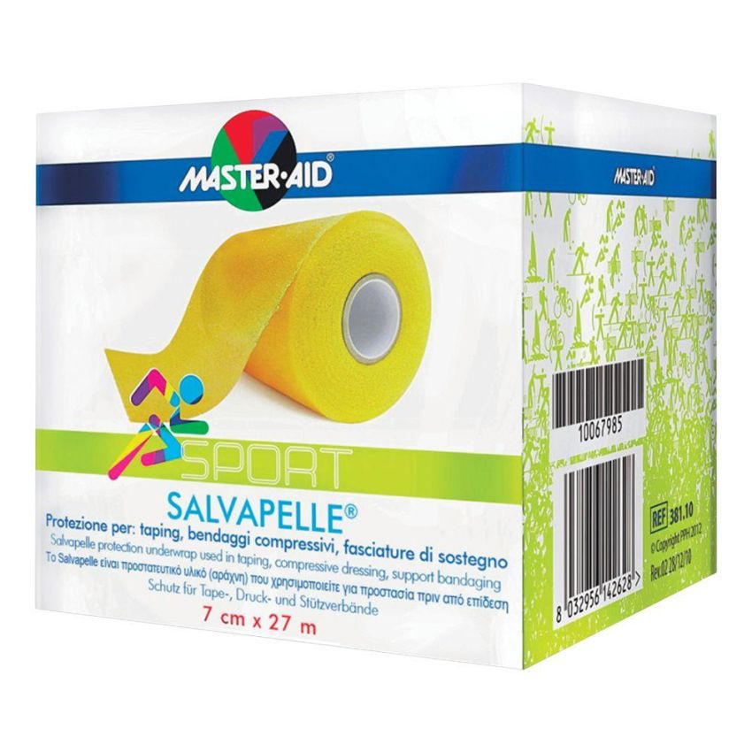 Master Aid Sport - Protezione per la Pelle 7x27cm, 1 Pezzo