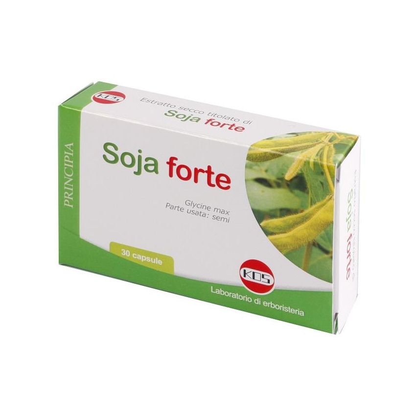 Forti Capsule di Estratto Secco di Soia - 30 Pezzi